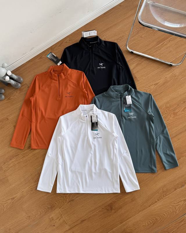 尺码；M-4Xl 颜色；黑色，绿色，白色 鸟家春秋款训练运动男士半拉链内搭长袖针织衫新款卫衣 款号：668 11 高品质专柜同步 Training系列经典半开拉