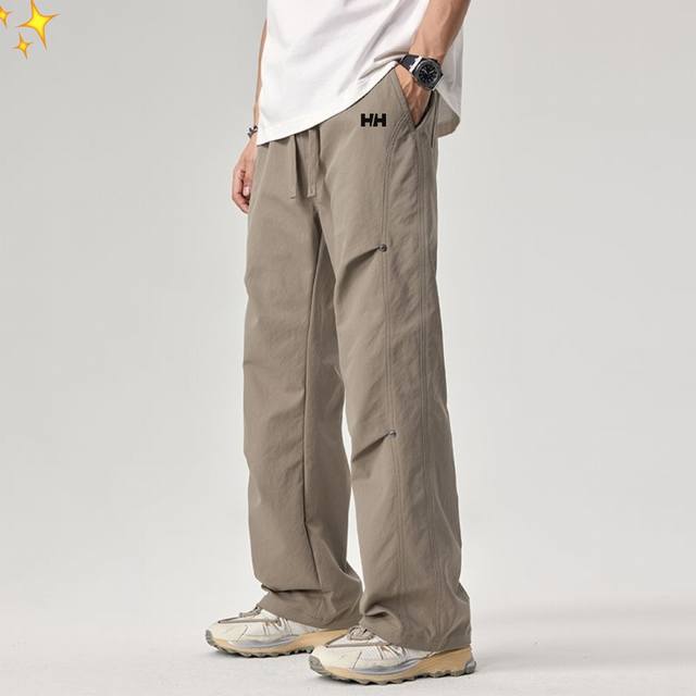 Helly Hansen Hh海丽汉森 官网款百搭休闲伞兵裤直筒拖地男 户外休闲登山徒步休闲长裤特定面料，非常结实具备良好的透气性和运动自由度！ 军工级立体剪裁