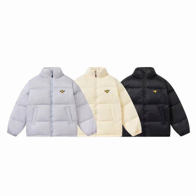 501# 韩国小众品牌Markgonzales小飞人刺绣标羽绒服 细节1:1还原 双层内胆 保证透气的同时不跑绒 填充国标90灰鸭绒 蓬松度极高 手感细腻 上身