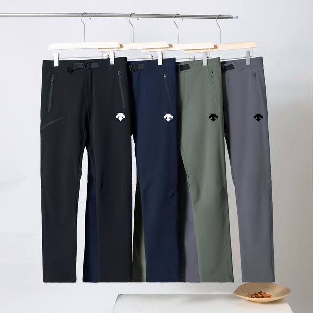 颜色;黑色，灰色，绿色，蓝色 尺码M-5Xl 迪桑特秋季户外休闲裤