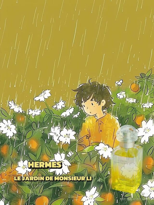 爱马仕 李先生的花园香水 Hermes Le Jardin De Monsieur Li - 内敛，一款模糊了性别的香。 香味高级干净， 颇具中国风，宛若古典美