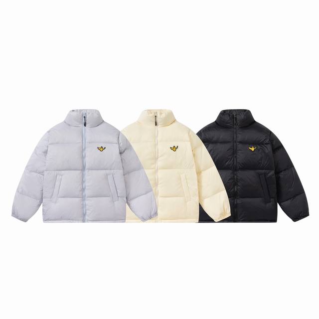 501# 韩国小众品牌Markgonzales小飞人刺绣标羽绒服 细节1:1还原 双层内胆 保证透气的同时不跑绒 填充国标90白鸭绒 可检测 蓬松度极高 手感细