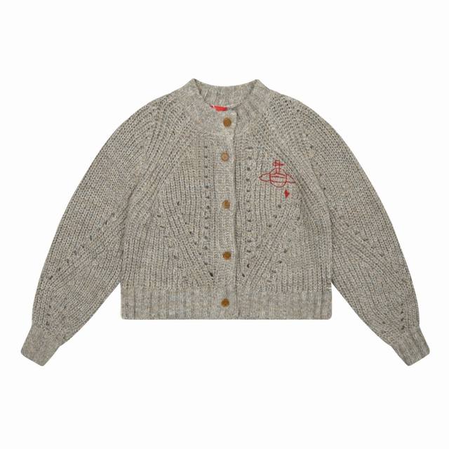Vivi117# 顶级品质 Vivienne West Woo D西太后 薇薇安 土星 重工多针工艺开衫 重磅原版开模 这款实不相瞒 除了我家不会有人愿意做 织
