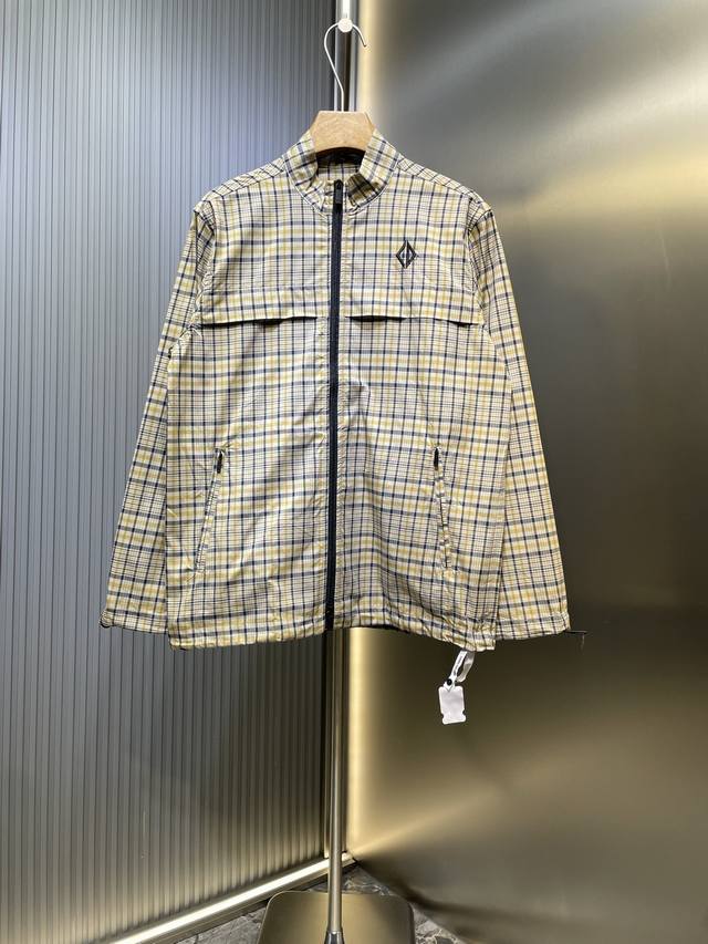 Dior 25Ss 棉质混纺面料格子图案衬衫 正品18500购入 定制格子提花混纺面 提花面料 定位裁床 进口刺绣 胶浆印花 定制1：1拉链 定制1：1鸡眼 定