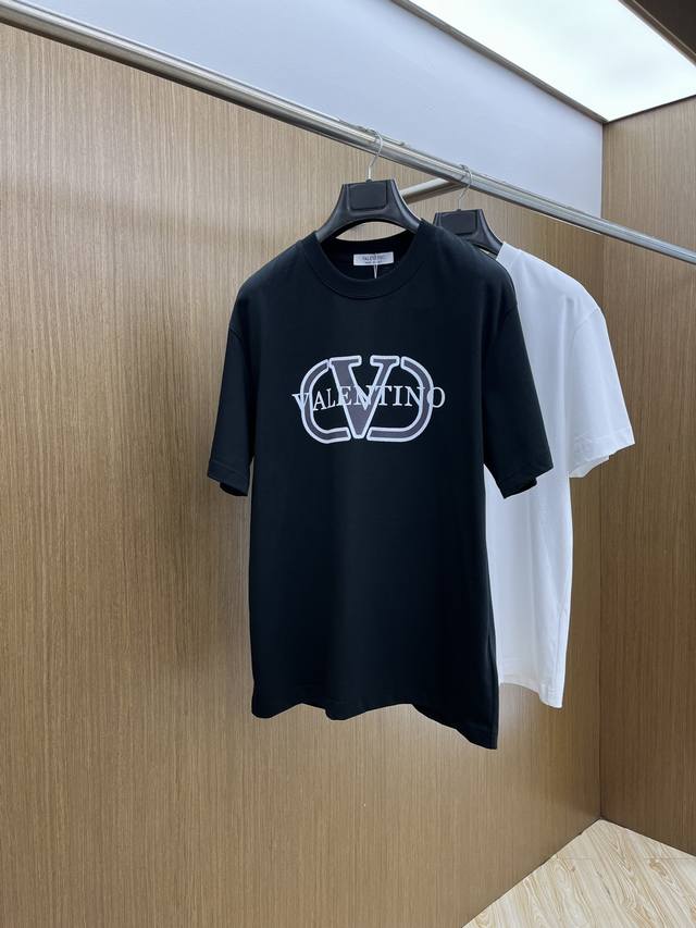 新款 Vltn 2540夏季独家专供新款原单男士休闲短袖 高端定制 高端版本 时尚百搭爆款进口纯棉面料 手感超柔软细腻 穿着亲肤舒适 高端精品 代工厂P精细做工