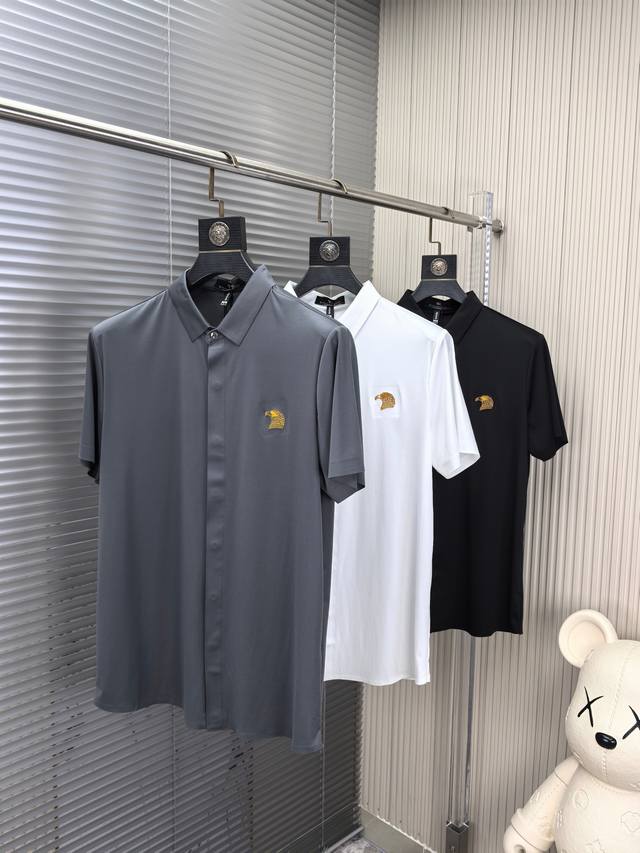 史蒂芬。2025新款衬衫，贸易公司渠道稀出，领先官网发售！经典休闲衬衫搭配独特的设计，简洁干净、经典时髦的版型设计，属于可随意切换风格的百搭款式，面料手感软糯细