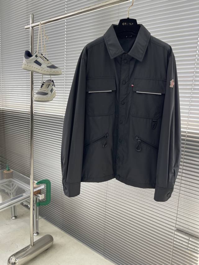 Mon 25秋冬上新立领夹克 进口面料 定制五金 细节满满 简约时尚 适配商务、休闲等多种场合 码数：48-56 M-3Xl