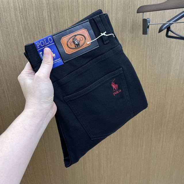 秋冬 Polo 高端定制、25Ss秋冬最新款牛仔裤 柜台同步发售 进口固色面料 原版定制复刻 客供五金辅料 原单品质 重工洗水 做工走线精细 上身绝佳！优选单品