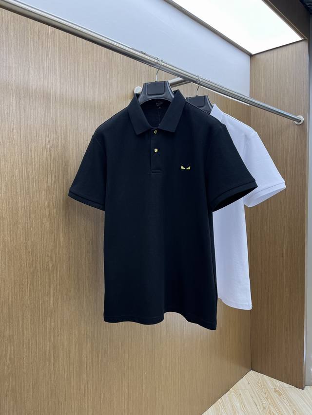 新款 Fd 2540春夏新款男士短袖Polo衫，品牌最新设计元素！既不单调也不复杂,恰到好处的展现品味！客供顶级定制珠地棉面料！舒适吸汗透气根本不在话下,面料独