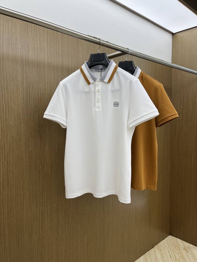 新款 Loe 2540春夏新款男士短袖Polo衫，品牌最新设计元素！既不单调也不复杂,恰到好处的展现品味！客供顶级定制珠地棉面料！舒适吸汗透气根本不在话下,面料