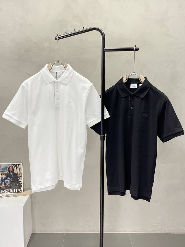 Burberry巴宝莉独家专供新款原单男士休闲短袖 高端 高版本 时尚百搭爆款进口面料 手感超柔软细腻 穿着亲肤舒适 高端精品 代工厂P精细做工 上身非常赞 男