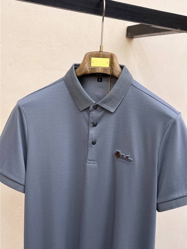 开春新品 Lp %新疆长绒棉 面料柔软舒适透气 夏季 限量款短袖Polo系列 ：-4Xl