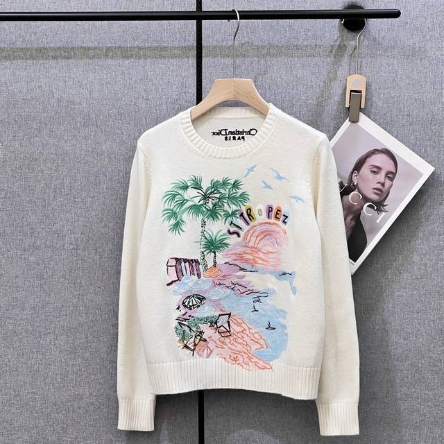 Dior#S秋冬新款官网刺绣系列 Sml 羊毛