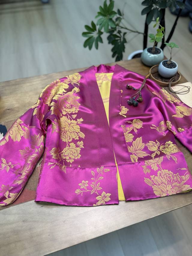 爆款早秋上新真丝老缎外