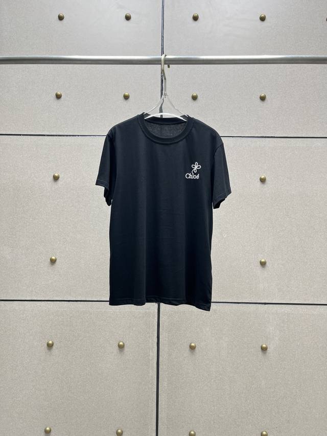 撞色Logo绣花T恤！棉 两色 Sml