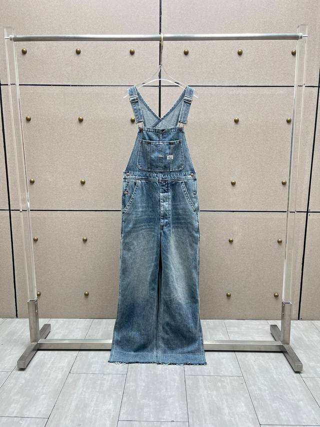 R 1* 细节洗水背带裤！棉 Sml