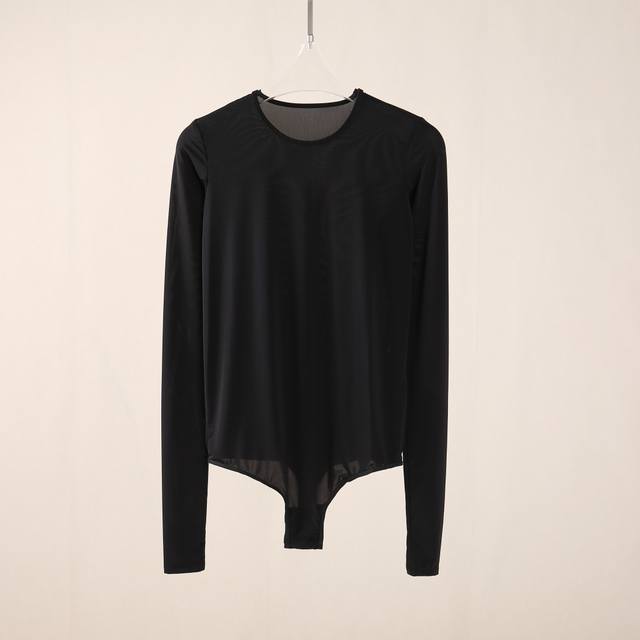 25Ss春夏Ward Robe Nyc Jennie和Rose同款珠光色连体打底衣Sml ：棕色、黑色