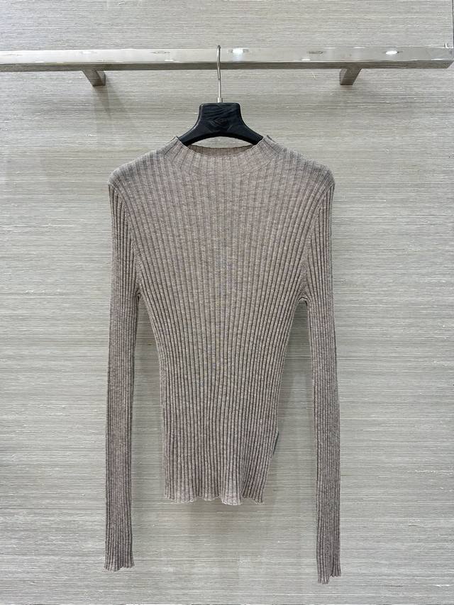 独家首发 品质控必入！高端原单 Bc 25秋冬新品，金丝羊绒打底上衣！重磅客供金丝羊绒Baby级亲肤。懂货的来！进口金丝纱线闪耀质感实物超美！经典手工链条设计高