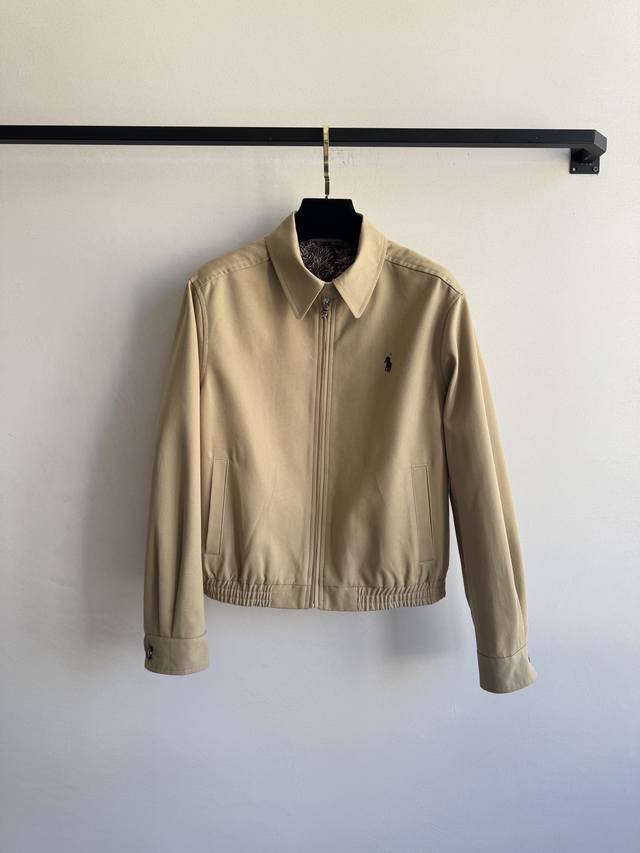 Ralphlauren 拉夫劳伦秋冬新款，夹克外套誰穿誰喜歡反正我穿上是愛了 內裡花紋細節成功打動我美拉德色系秋冬必不可少～ＳＭＬ.
