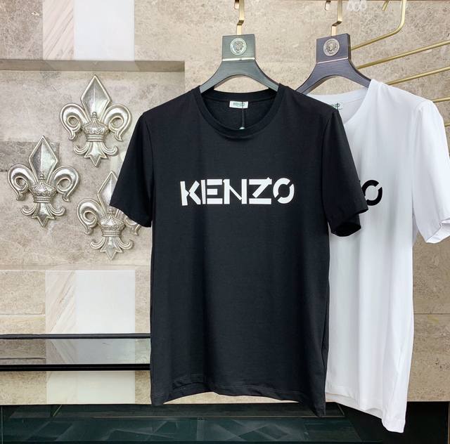 原单 Kenzo 20Ss官网同步新款，3D印花短Tee，3D高清数码直喷工艺，原版定制进口丝光棉面料，做工精细，上身超帅，男神必备款！码数Size：S-6Xl