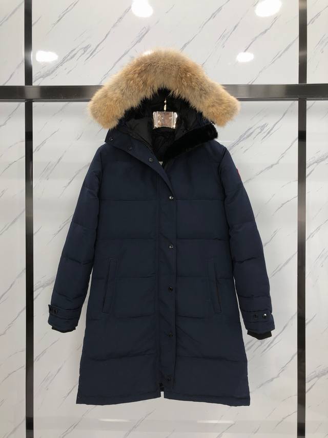 款号：Y97 顶级货源 深蓝 Canada Goose 加拿大鹅15款女款羽绒服外套