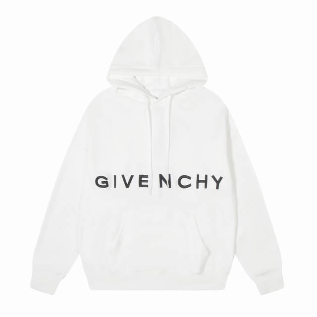 Givenchy*纪梵希 Givenchy*纪梵希经典立体刺绣连帽卫衣 -定制400克 优库亲肤绒潮牌大卫衣面料 布面干净 布纹清晰 手感非常细腻扎实 更加力挺