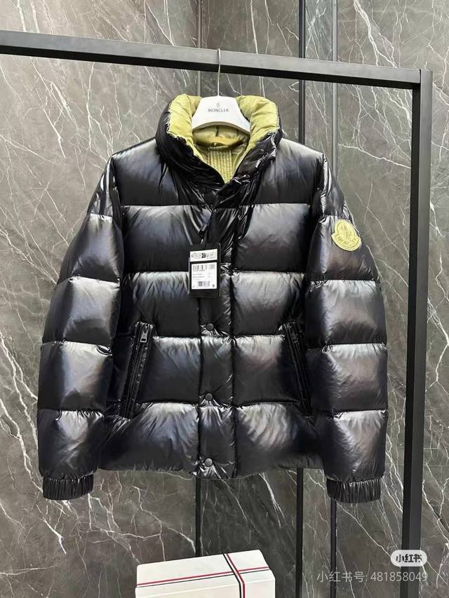 Moncler. 1952联名 亮黑拼绿 哑黑拼蓝 咖色拼蓝 12345码