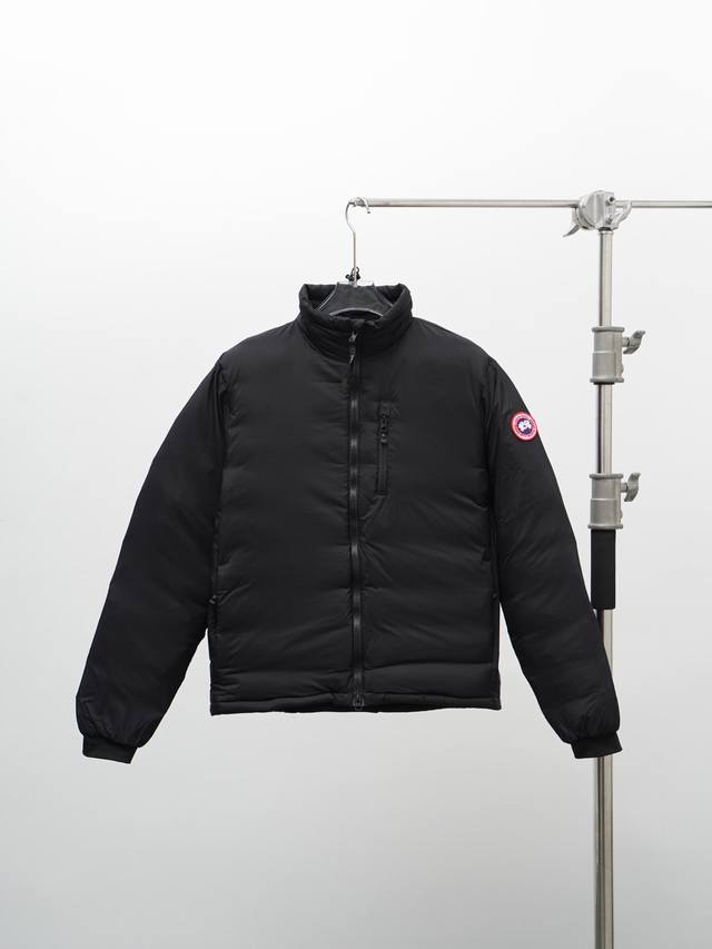 Canada Goose加拿大鹅 Lodge男士羽绒夹克外套大鹅羽绒服 5079M 黑色 红标