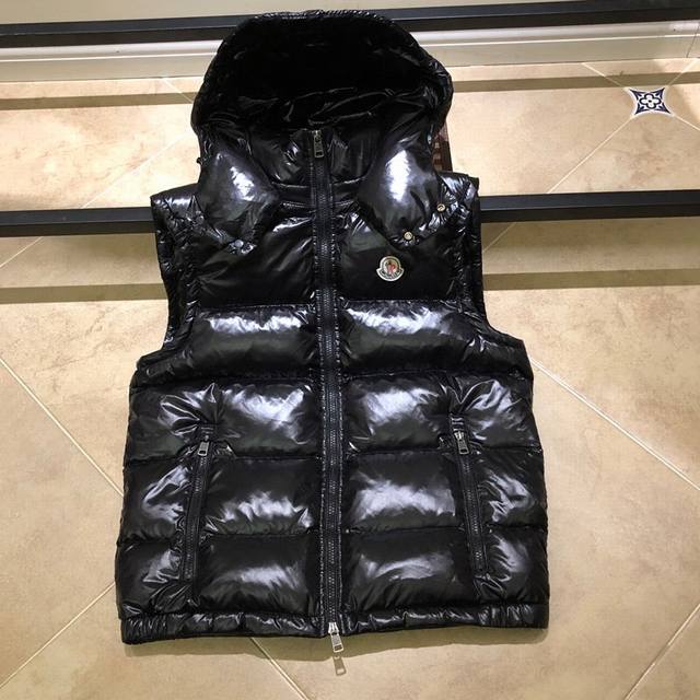 经典连帽马甲 黑色12345