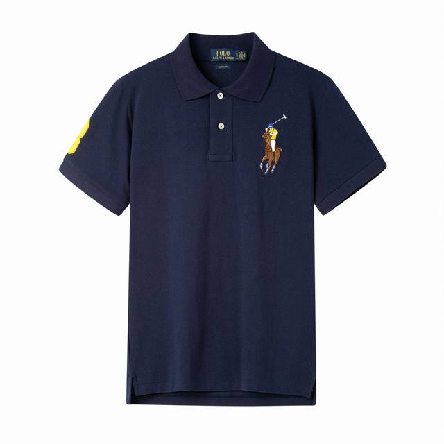 价格p： 一首起批. 散单+10 款式：保罗polo大彩标polo衫短袖 纯棉 尺码：S-Xxl 款号：8833