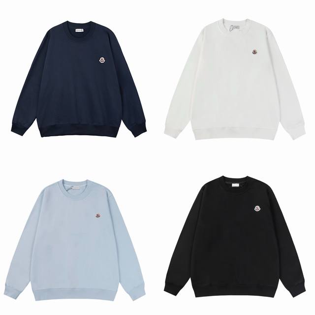 款号：850 Moncler 蒙口基础款圆领卫衣 蒙口卫衣的价格p其实蛮有优势的 去过专柜的应该都知道蒙口的价格p不会比Gucci Burberry 便宜多少