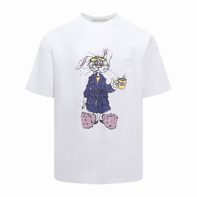 款号 : Mr03 Martine Rose Fw22 卡通印花圆领短袖T恤 男女同款 颜色 : 黑色 白色 尺码 : S M L X