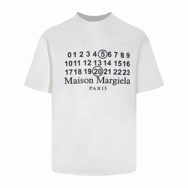 款号M # 80 Maiso Margiela 吉拉M6 520限定款奚梦瑶同款四角缝线T恤系列爆款！男女同款# 款 官网购入,保证原汁原味 原版定制 顶级版本