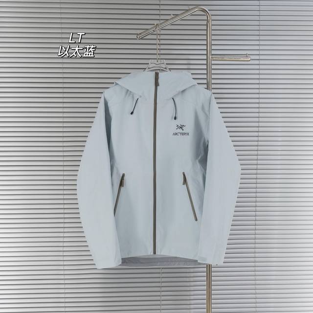 顶级版本 区别通货 款式：Arc‘Teryx Beta Lt Gore-Tex Jacket-Men's始祖鸟户外防水硬壳全压胶冲锋衣外套夹克 颜色：图片色 尺