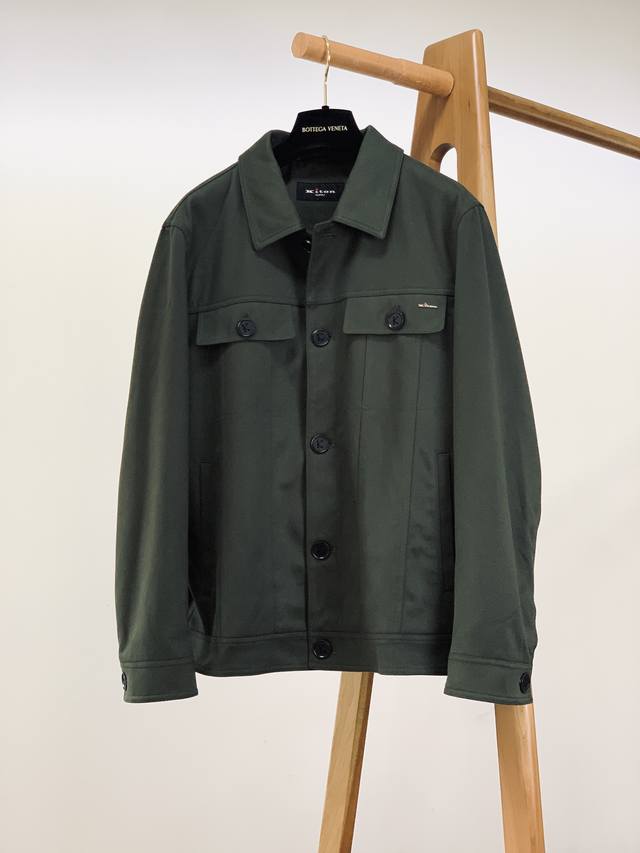Kiton 奇顿 2025Fw早秋新品 工装夹克外套，那不勒斯手工奢品的 细节偏执美学