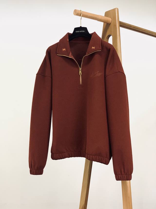 Louisvuitton 路易威登 2025Fw秋冬新品 半拉链外套：复古奢潮，一键解锁秋冬格调