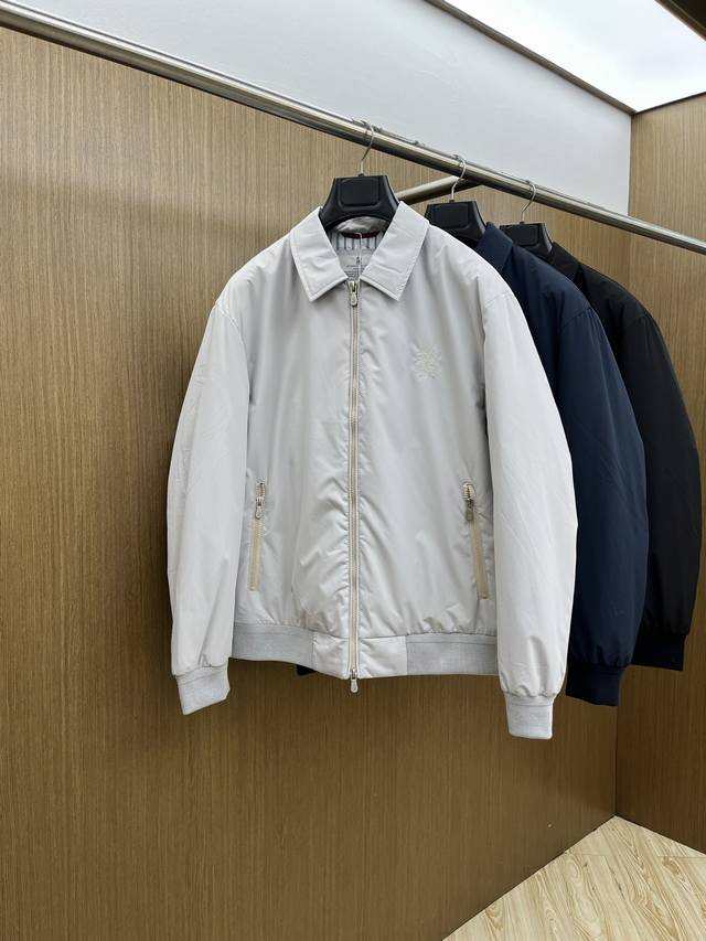 秋冬 Bc Fw秋冬棒球款棉服外套 上新Bc羽绒夹克外套 进口面料 定制五金 简约时尚 适配商务、休闲等多种场合 Fjj明星同款 同步 码数：48-58