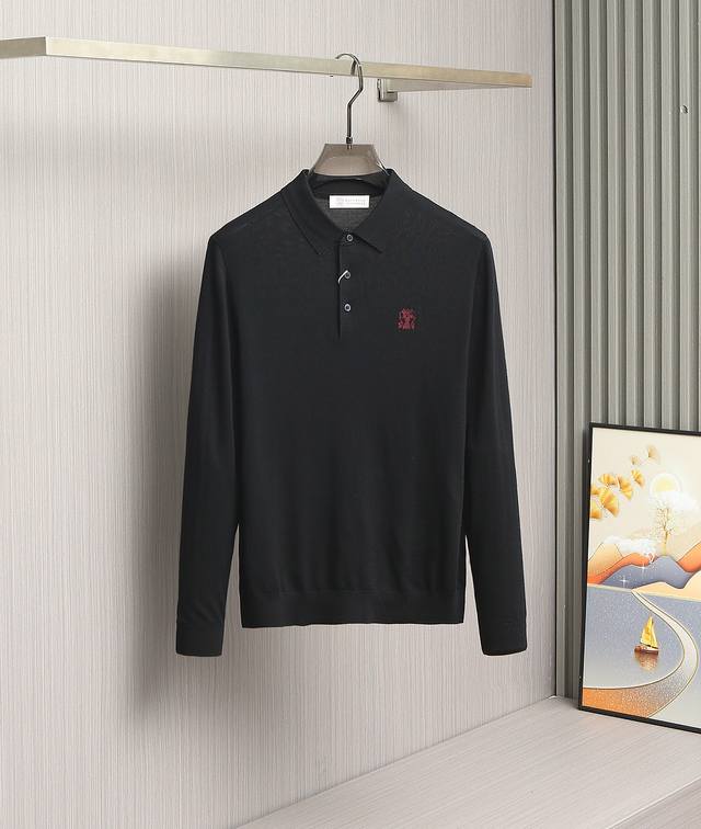 Bc polo领100%纯羊毛薄款羊毛衫！时尚前沿 新品璀璨发布。在这个秋冬交替的浪漫时节，Bc家携手匠心工艺与前沿设计，为您倾情呈现 进口精织16针polo领