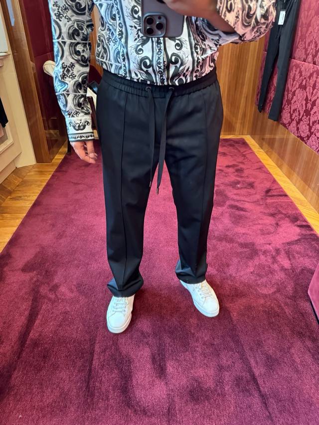 Dg羊毛长裤 材料跟版型都很在线