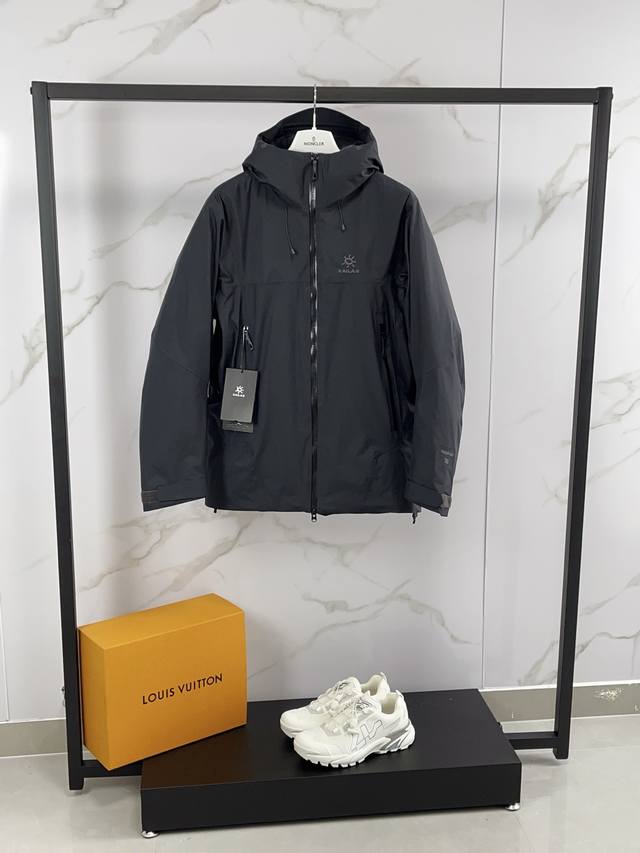 顶级版本 Kailas 凯乐石阿斯本硬壳防风防水户外滑雪羽绒服 市场最高版本 随便对比 不靠文案吹牛逼 新客户直接拿样看货！随意退换！ 独家货源设计理念: 中国