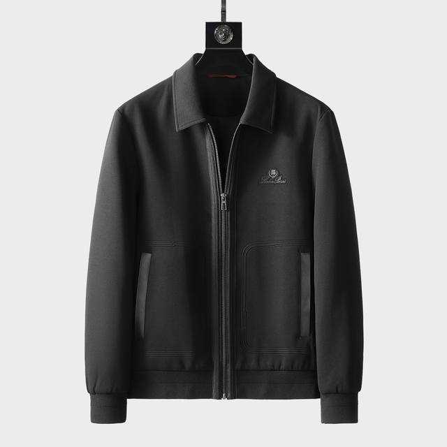 Lp-Loro piana 诺悠翩雅 官网最新款春秋夹克外套 高端定制 高版本 时尚百搭爆款 定制原版进口羊毛面料 手感超柔软细腻 穿着亲肤舒适 上海贸易公司渠