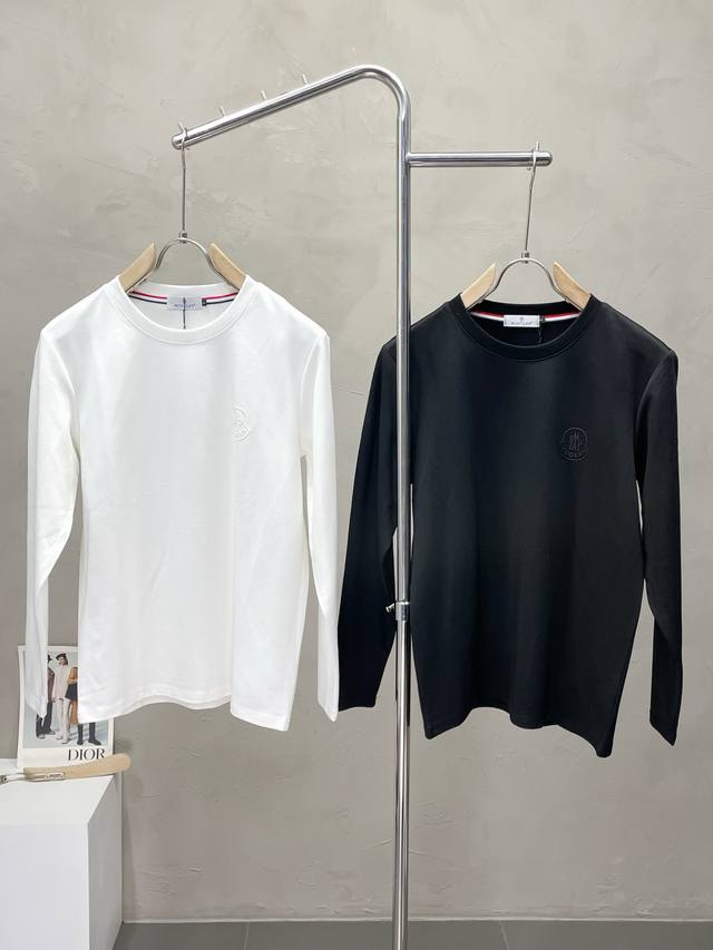 Moncler蒙口独家专供新款原单男士休闲长袖 高端定制 高端版本 时尚百搭爆款进口面料 手感超柔软细腻 穿着亲肤舒适 保暖舒适 高端精品 代工厂p精细做工 上
