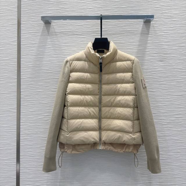 Mackag*E 2025Fw新款羽绒服 90%鸭绒+10%羽毛 袖子30%羊毛 整体保暖效果拉满，常规款羽绒服 休闲时尚，经典Logo完美点缀 码数Xs-S-