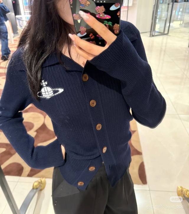 西太后 S秋冬新款官网开衫 Sml 羊毛混纺
