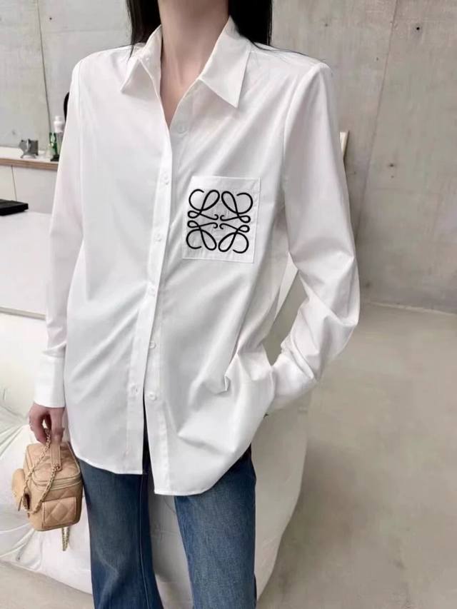 新款 设计感罗-意威休闲大版衬衫 Sml
