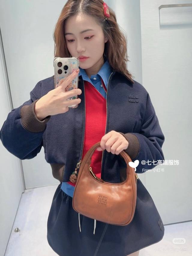 25Fw早秋新款 丝绒翻领羊毛混纺短款夹克外套 Sml