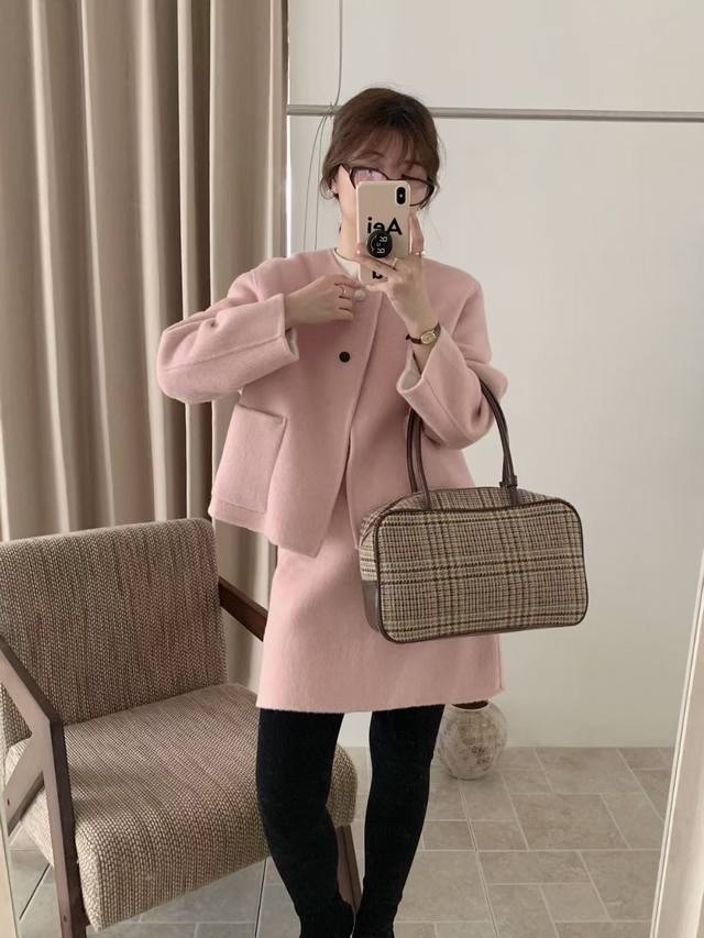 高品质双面全羊毛套装Sm