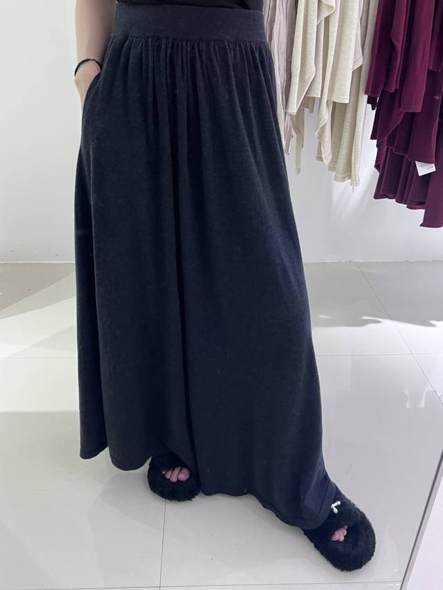 高品质100%超细美丽诺羊毛大摆伞裙