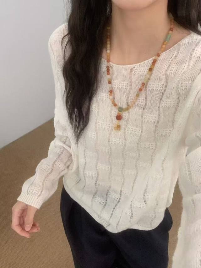 丝羊绒长袖早秋新款，可配