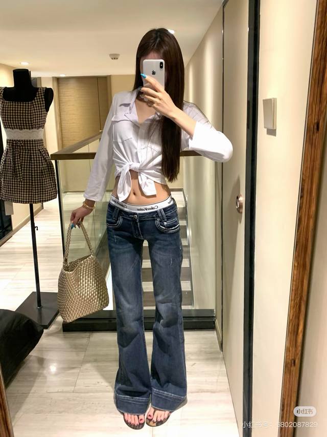 Ck牛仔裤 2025早秋新款Ck牛仔裤，网红爆卖款，Sml